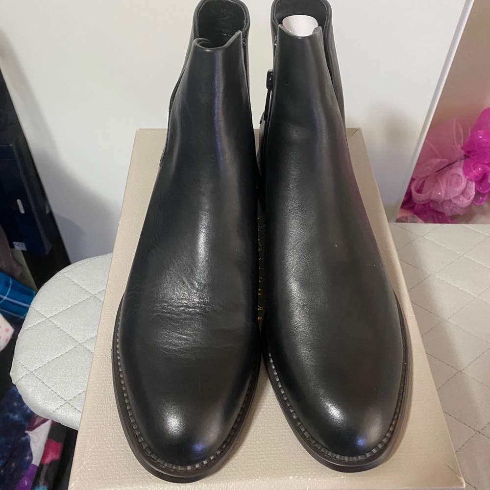 Franco Sarto, L-Happily, Black LE Bootie